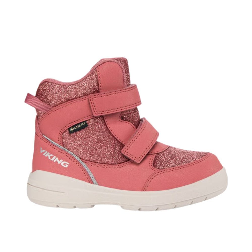Viking - Vintersko Fun Glitter Warm GTX 2V Pink - Guttelus.no