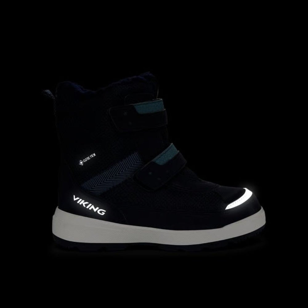 Viking - Vintersko Play Reflex Warm GTX 2V Navy/ Charcoal - Guttelus.no