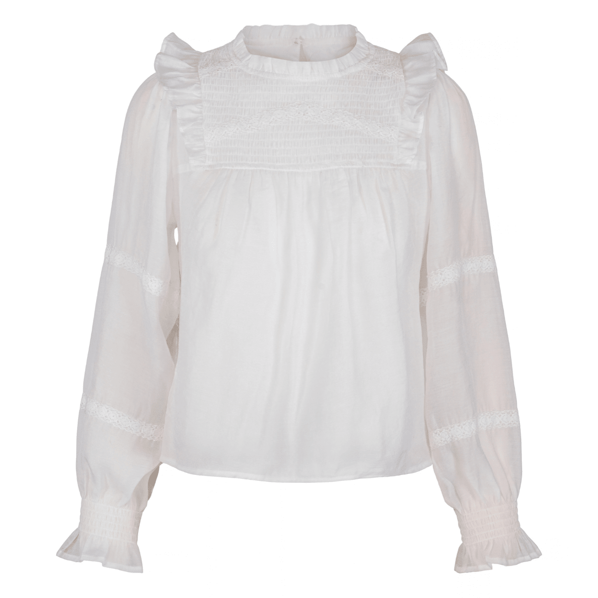 Vilje & Ve - Bluse Saga White - Guttelus