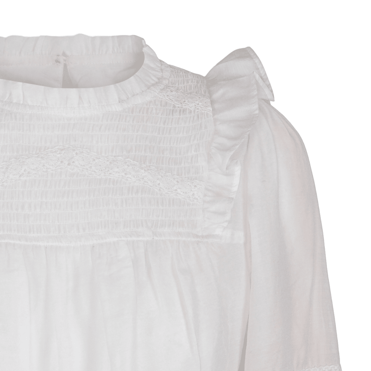 Vilje & Ve - Bluse Saga White - Guttelus
