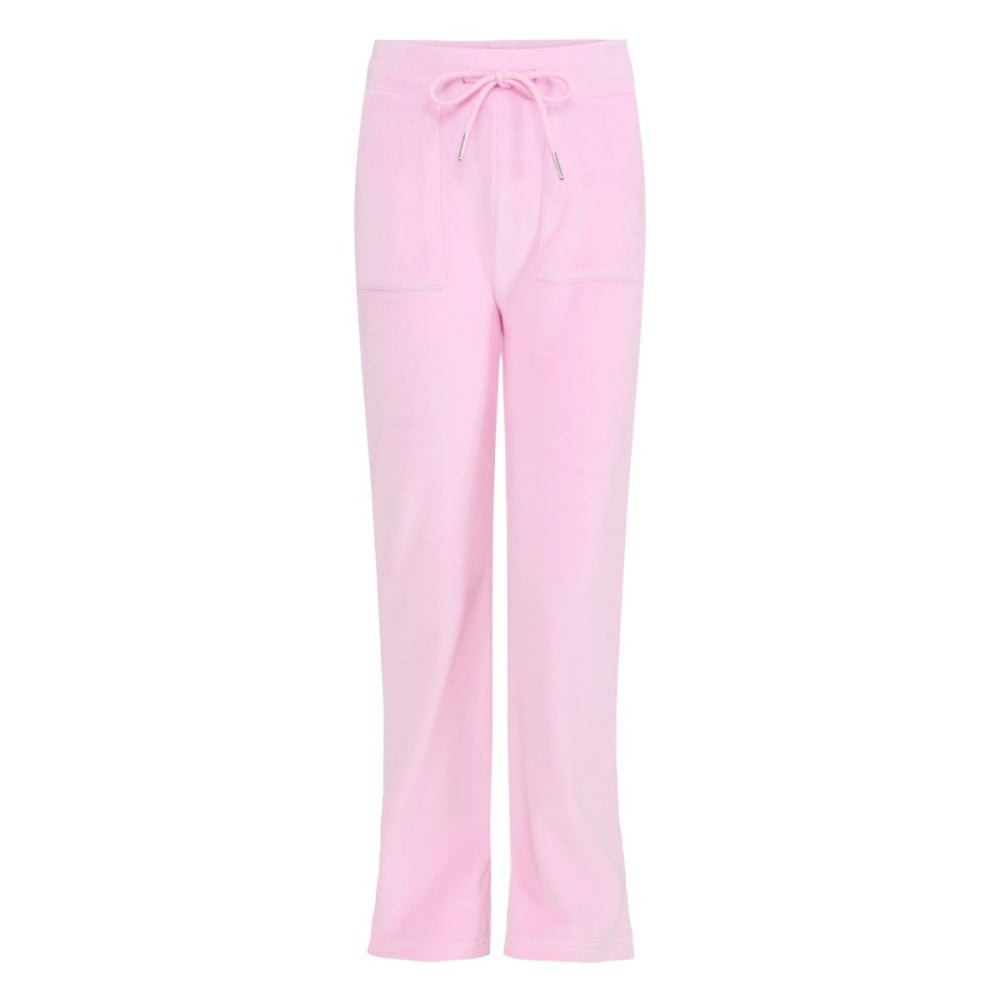 Vilje & Ve - Bukse Velour Hermine Light Rose - Guttelus.no