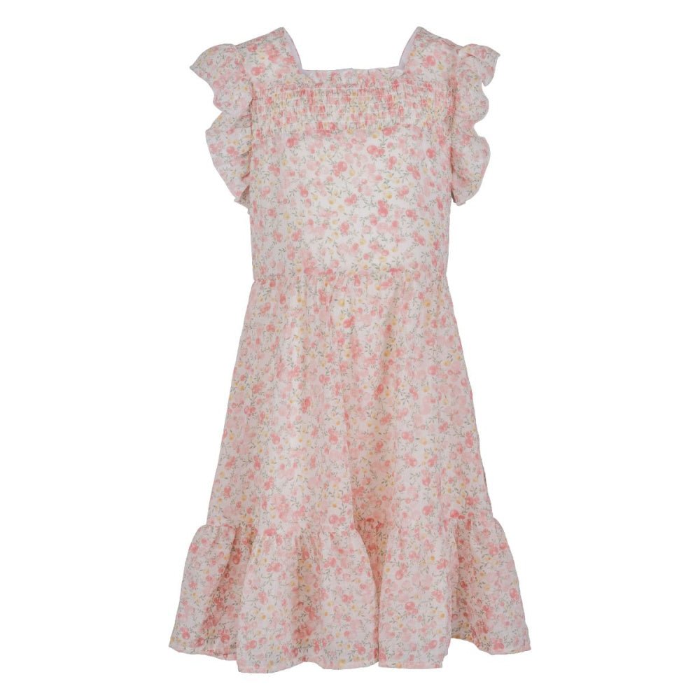 Vilje & Ve - Kjole Linda Coral Pink - Guttelus.no