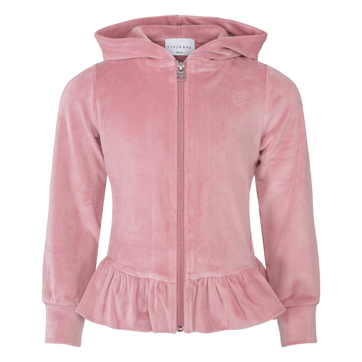 Vilje & Ve - Velourjakke Alma Blush Rose - Guttelus