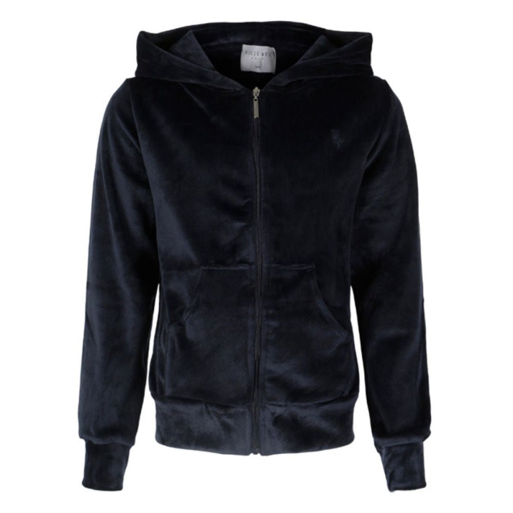 Vilje & Ve - Velourjakke Hermine Midnight Navy - Guttelus.no