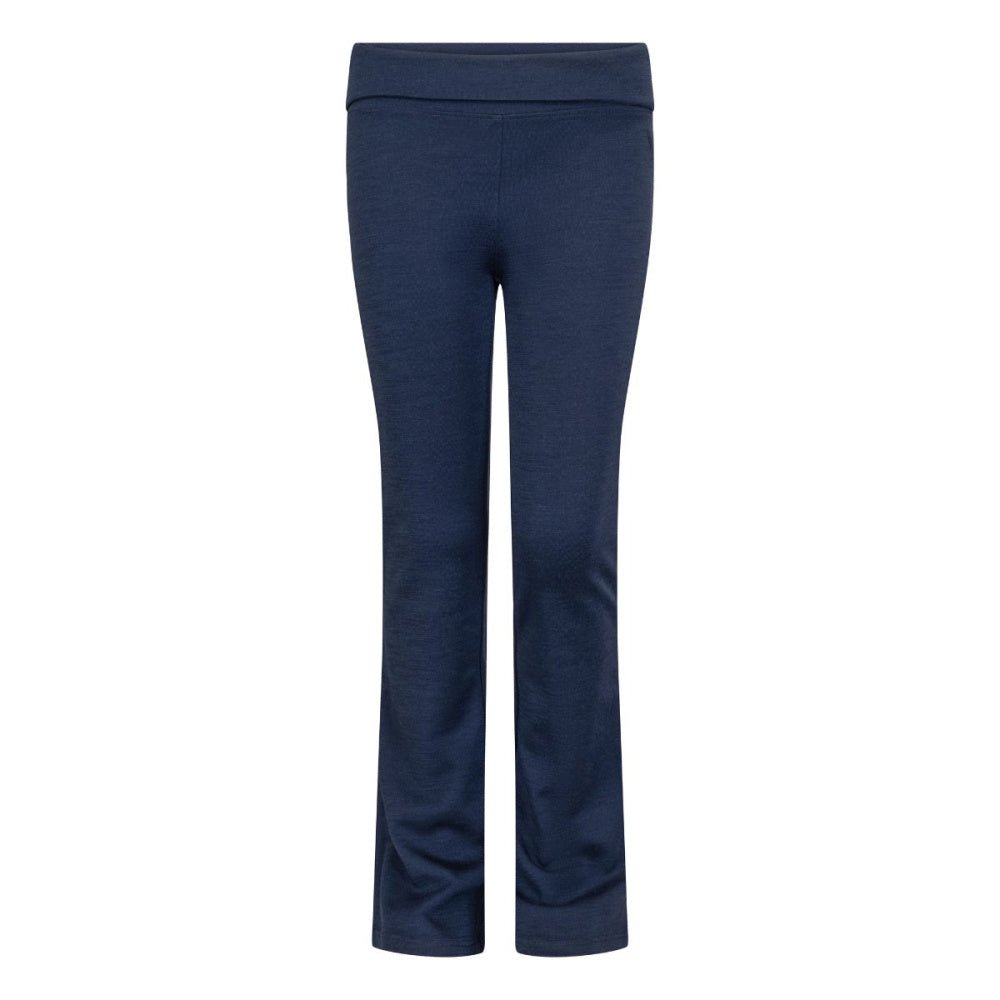 Vilje & Ve - Yogabukse Ull og Bambus Violet Midnight Navy - Guttelus.no