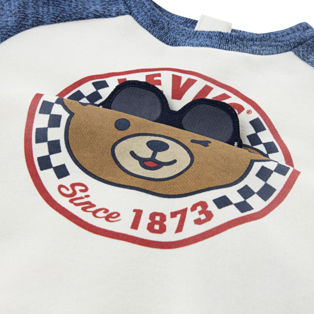 Levi's - 2-delt sett LVB Snit Moto Crew & Demin Set Big Dipper