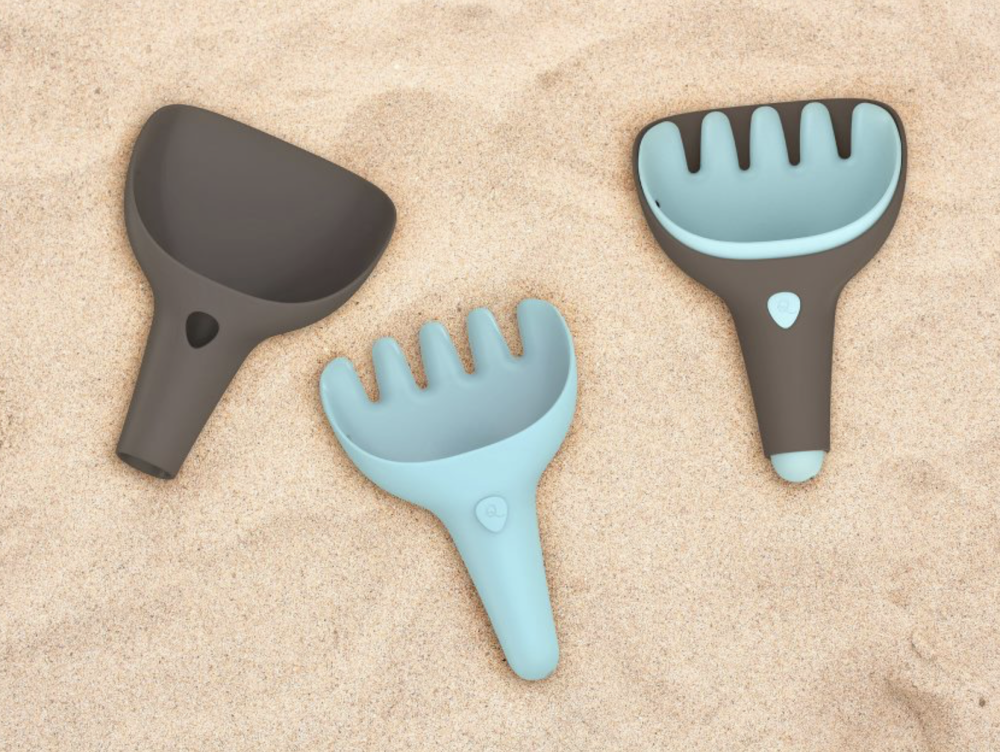 Quut - 2 i 1 Rake og Spade Bungee Grey