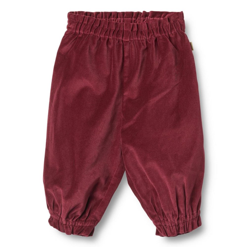 Wheat - Bukse Fôret Mini Polly Ruby Red - Guttelus.no