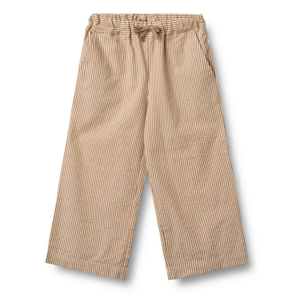 Wheat - Bukse Sasha Caramel Stripe - Guttelus