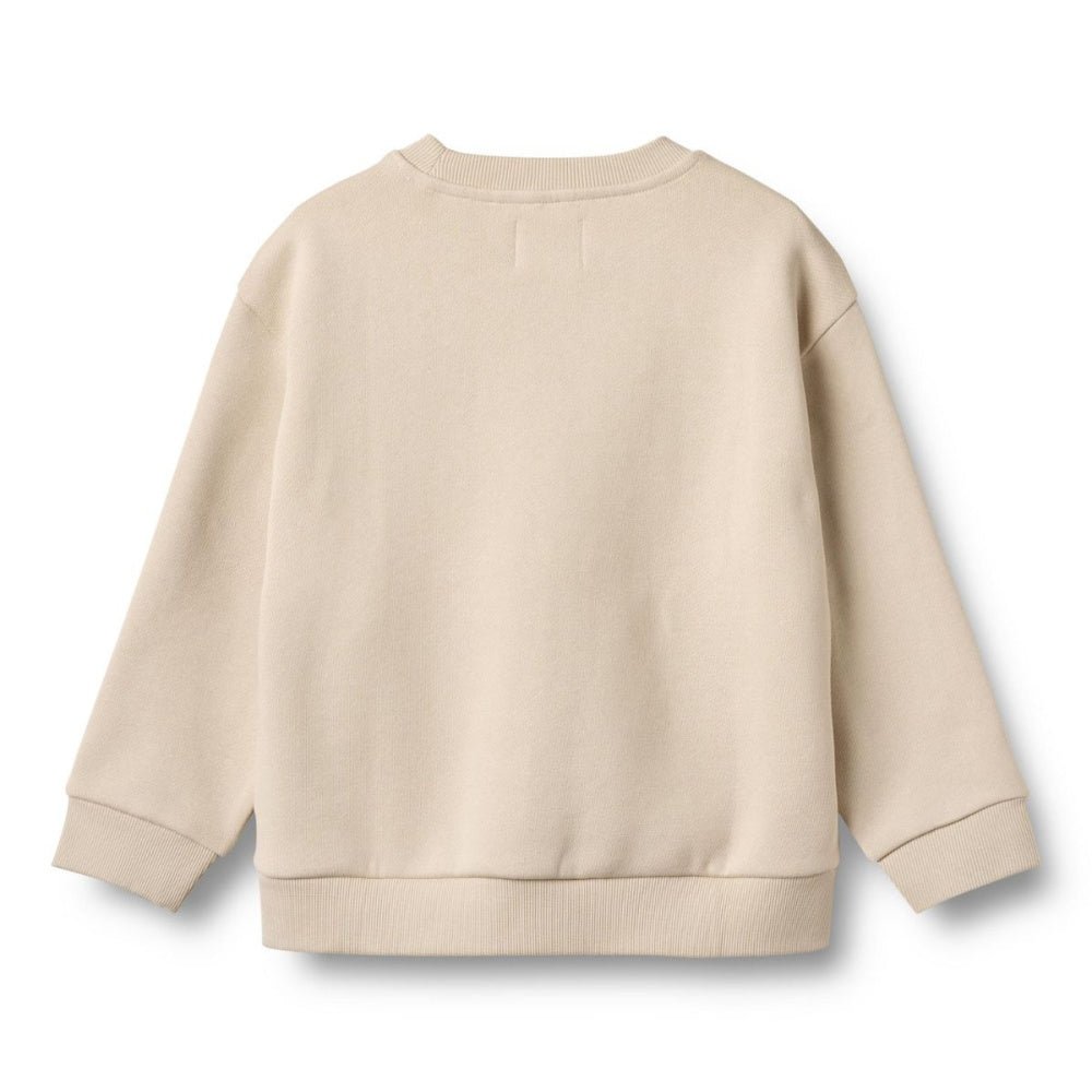 Wheat - Genser Sweat Steff Winter Blue - Guttelus.no
