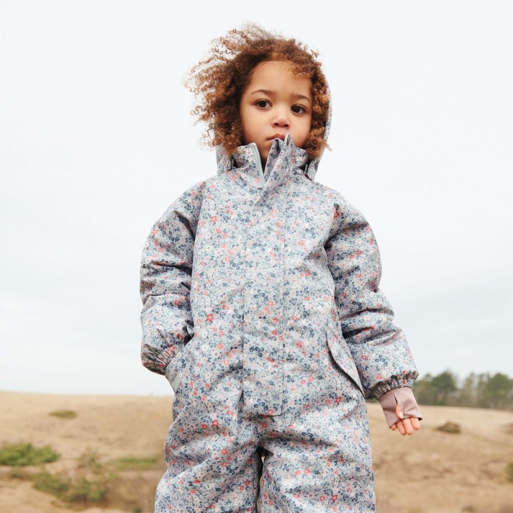 Wheat - Vinterdress Miko Tech Soft Rain Flowers - Guttelus.no