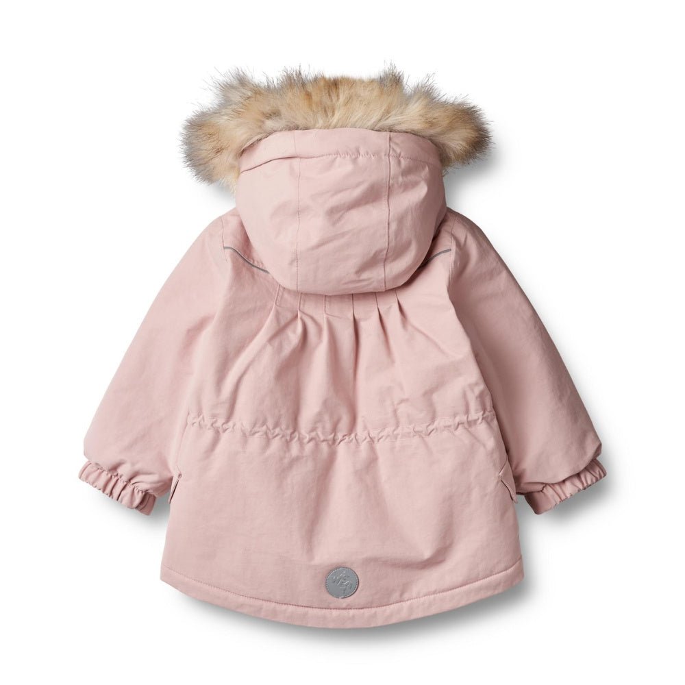 Wheat - Vinterjakke Mini Mathilde Tech Rose Frost - Guttelus.no