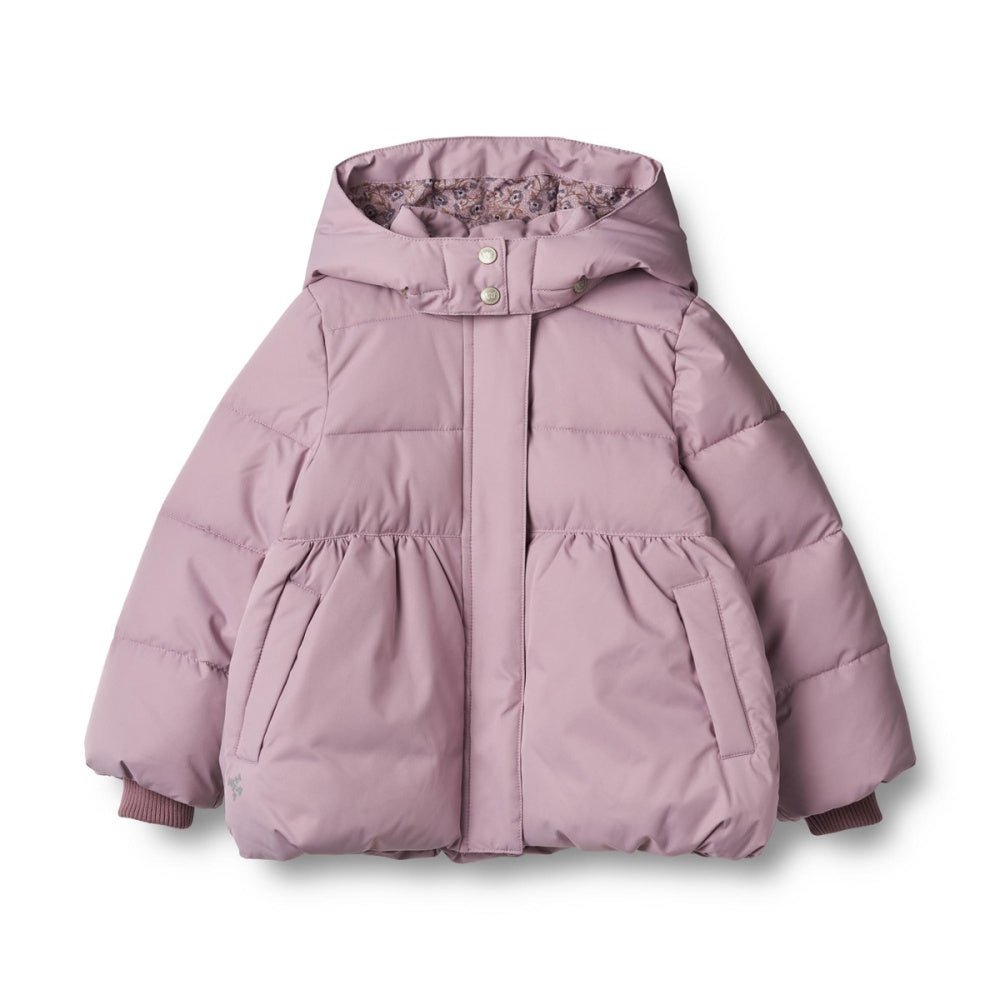 Wheat - Vinterjakke Puffer Soft Lilac - Guttelus.no