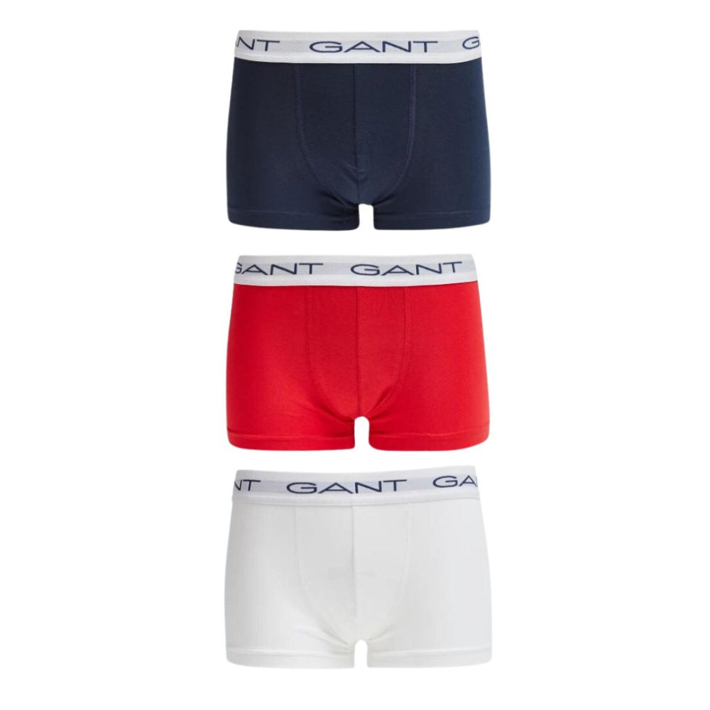 Gant - Boxer 3pk Boys Trunk Multicolour