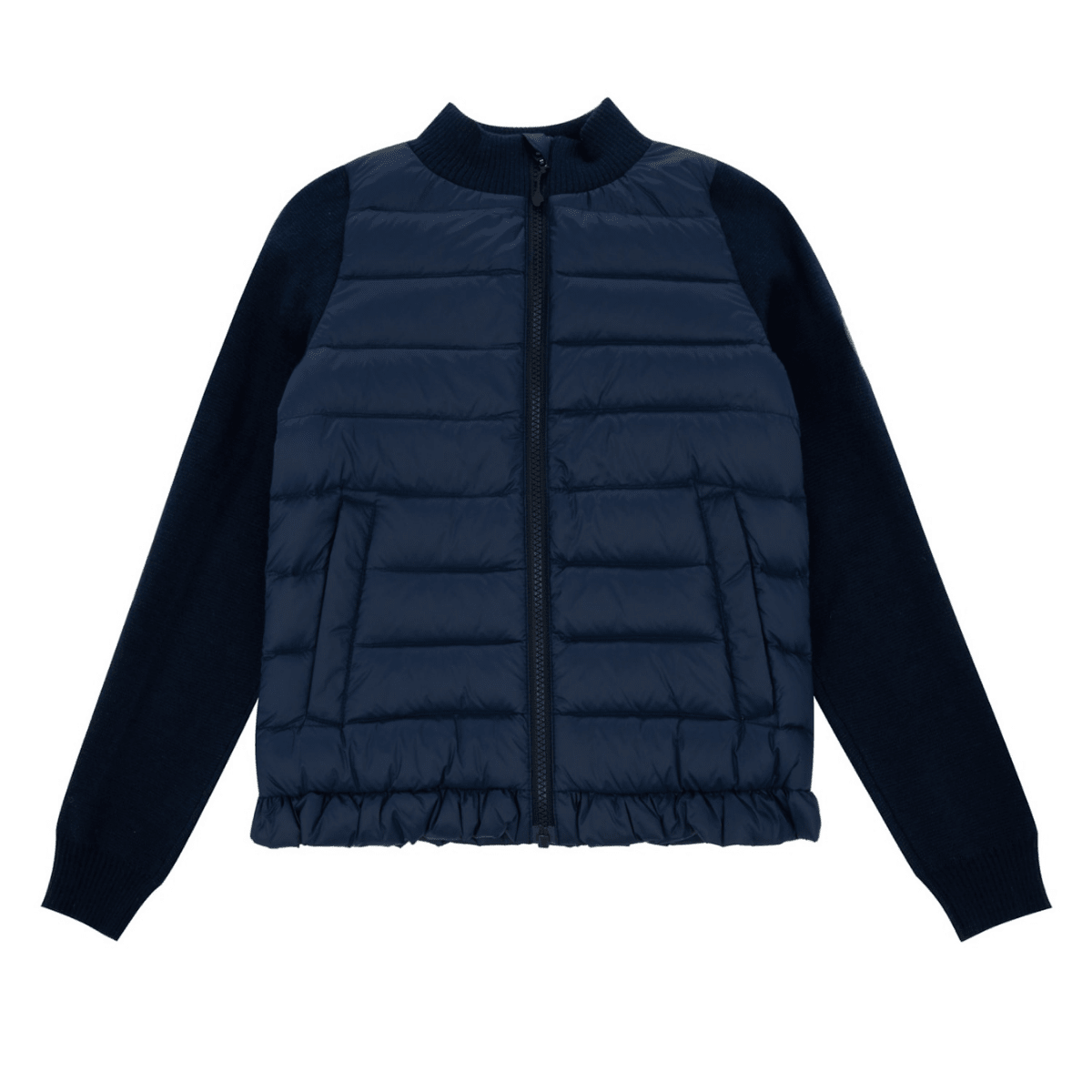 WoolLand - Dunjakke Dovre Dark Blue - Guttelus