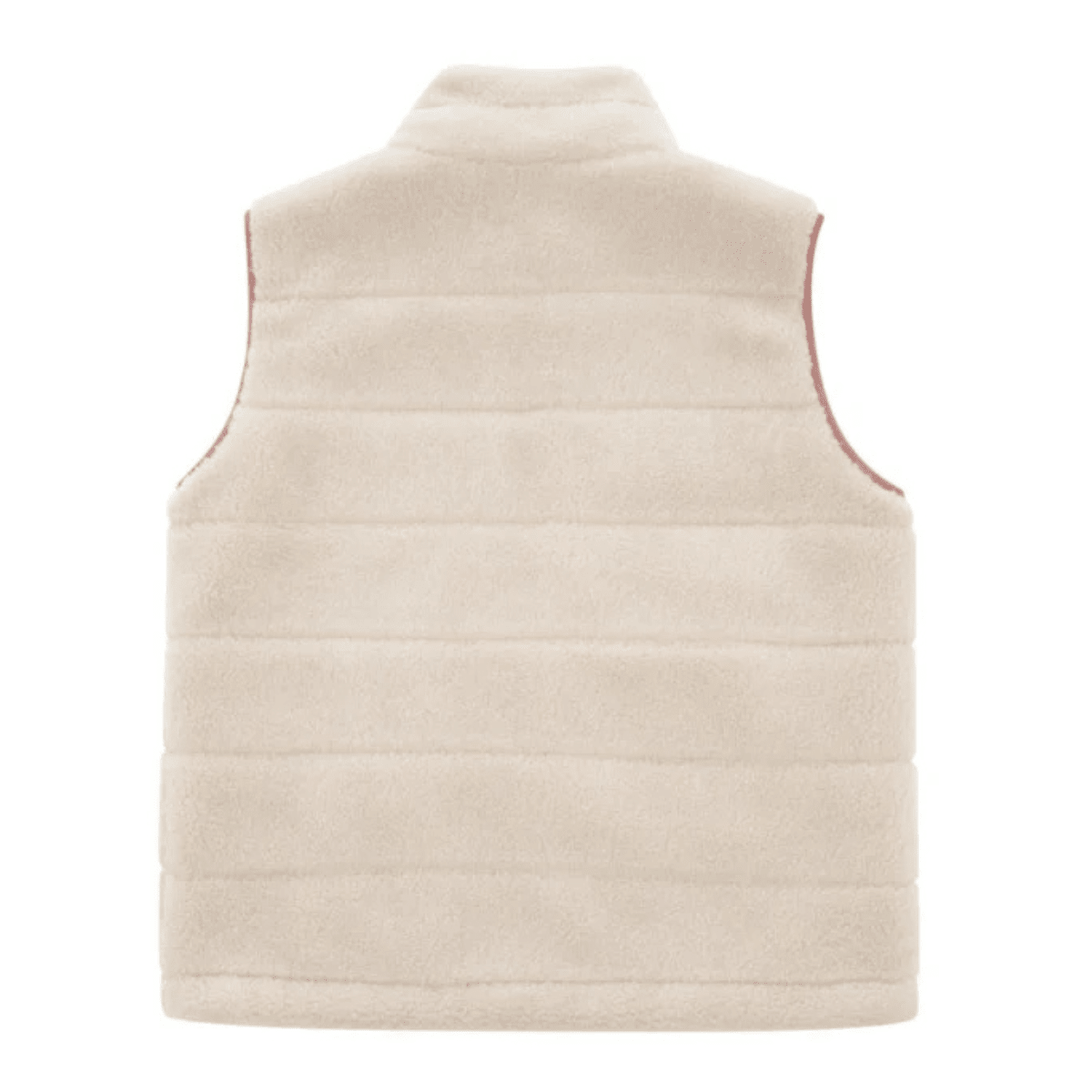 WoolLand - Fleecevest Nusfjord Burned Rose - Guttelus.no