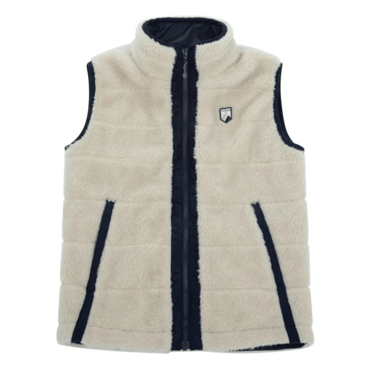 WoolLand - Fleecevest Nusfjord Flerfarget - Guttelus