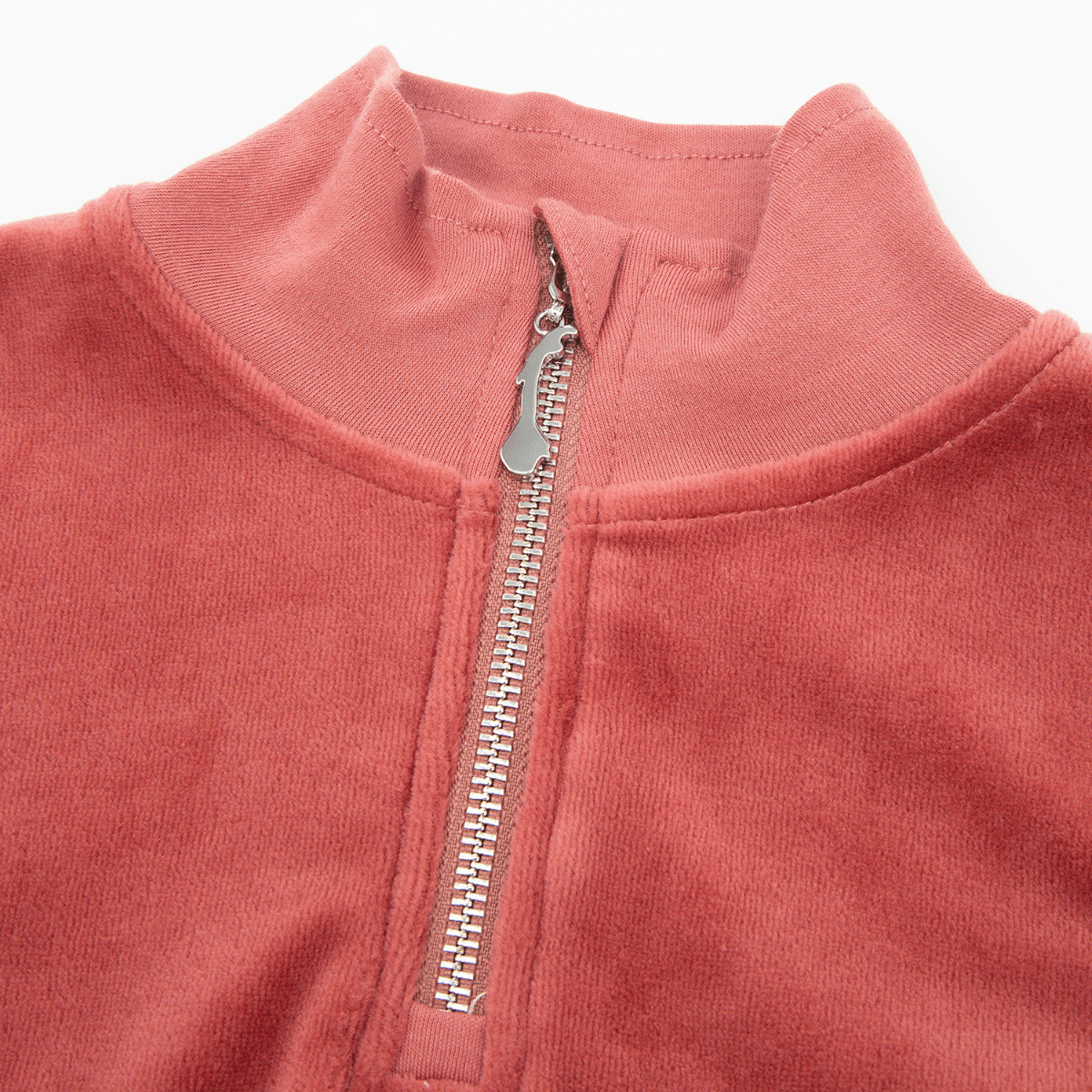 WoolLand - Genser Sirdal Half-Zip Burned Rose - Guttelus.no