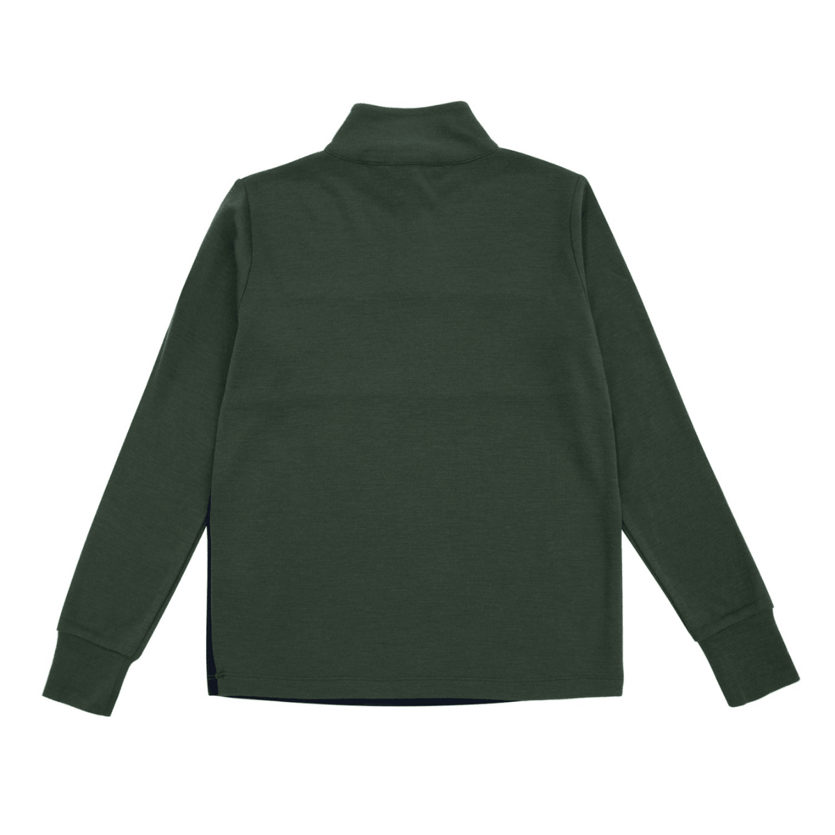 WoolLand - Genser Voss Half-Zip Green - Guttelus