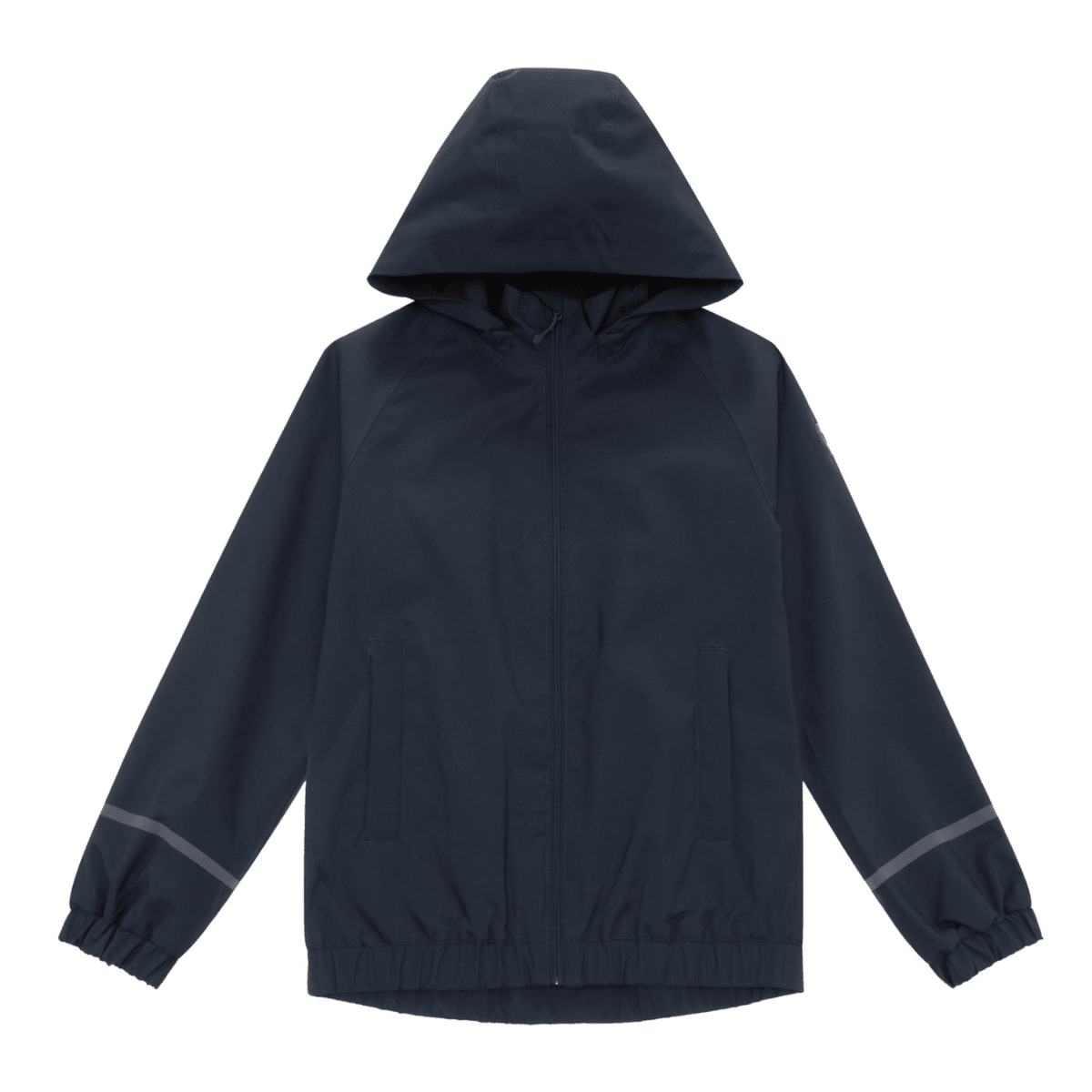 WoolLand - Regnjakke Florø Kids Dark Blue - Guttelus
