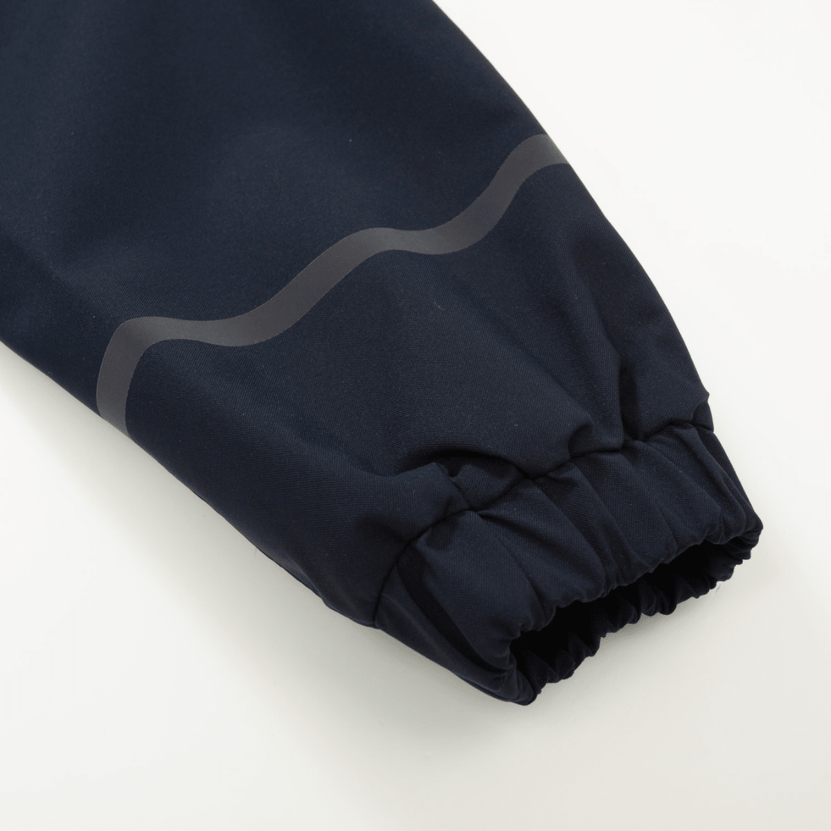 WoolLand - Regnjakke Florø Kids Dark Blue - Guttelus