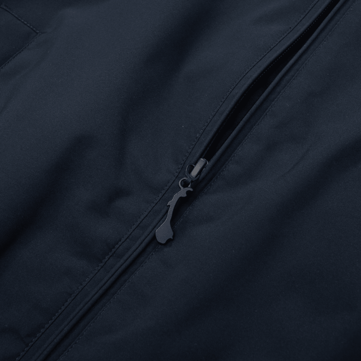 WoolLand - Regnjakke Florø Kids Dark Blue - Guttelus