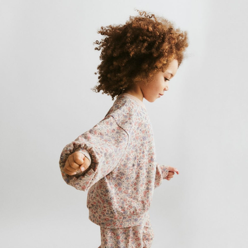 Wheat - Genser Sweat Lia Rose Dust Flowers