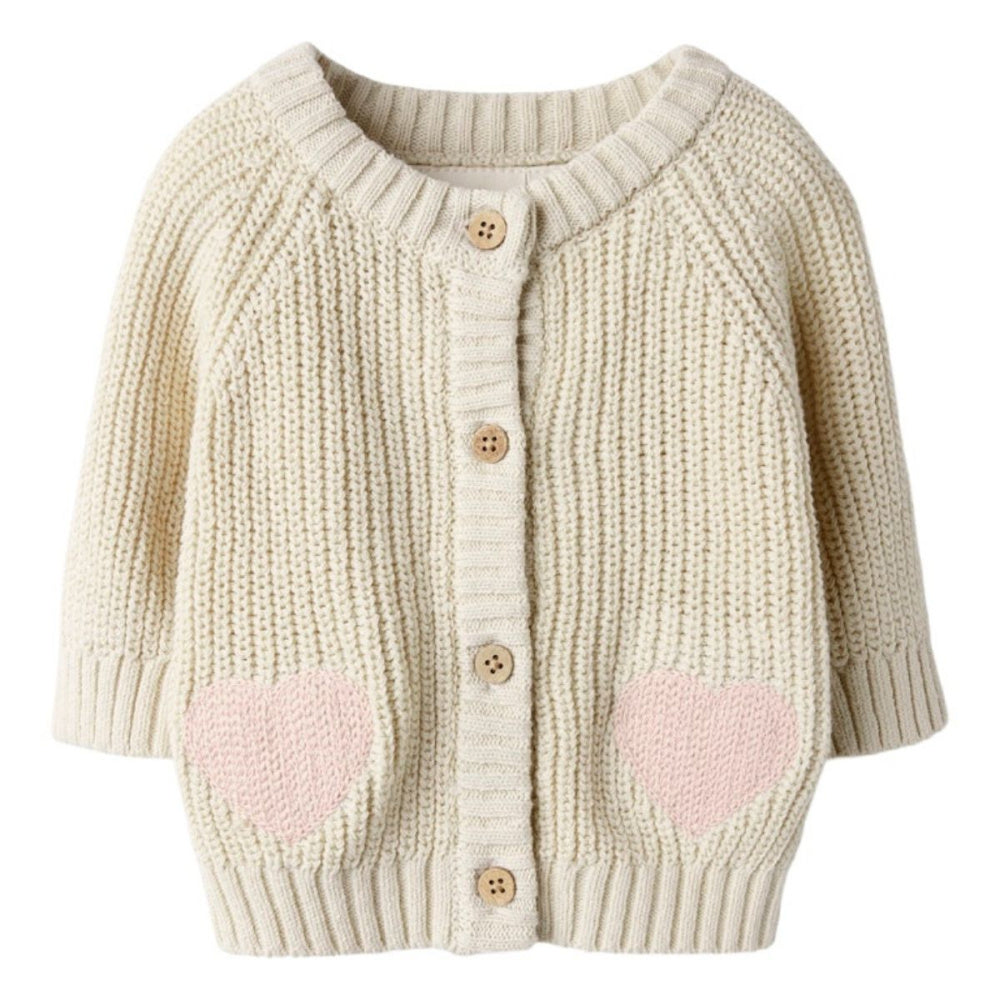 Lil'Atelier - Cardigan Baby Emlen Turtledove