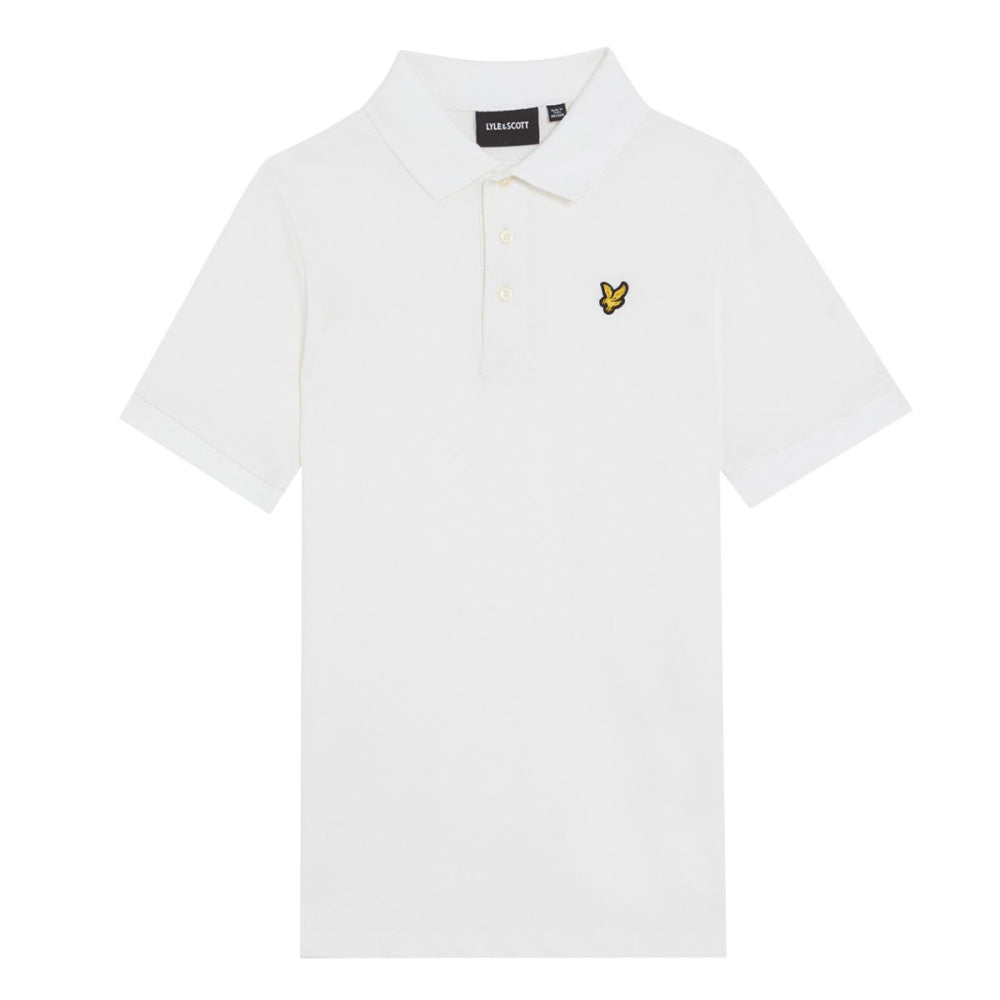 Lyle & Scott - T-skjorte Plain Polo Shirt White