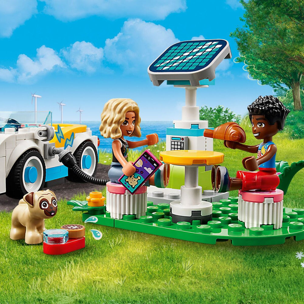 LEGO - Friends Elbil og ladestasjon