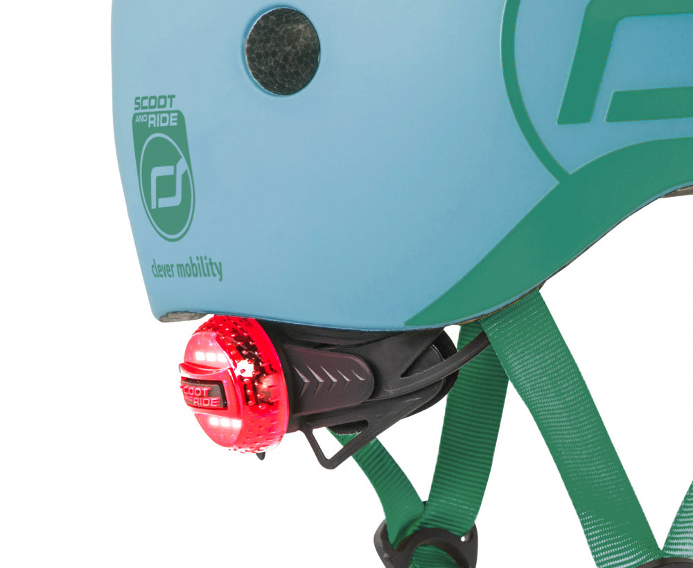Scoot & Ride - Sykkelhjelm (45-51cm) Steel