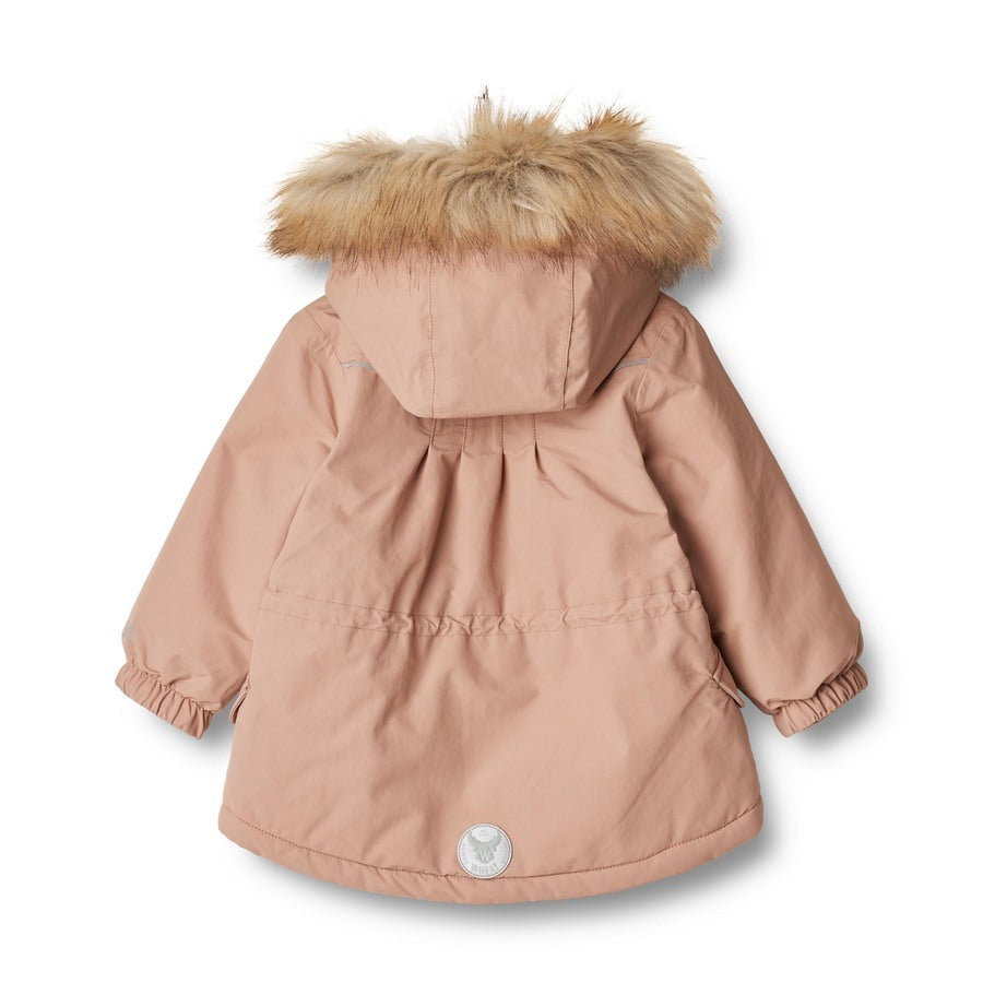 Wheat - Vinterjakke Baby Mathilde Tech Rose Dawn