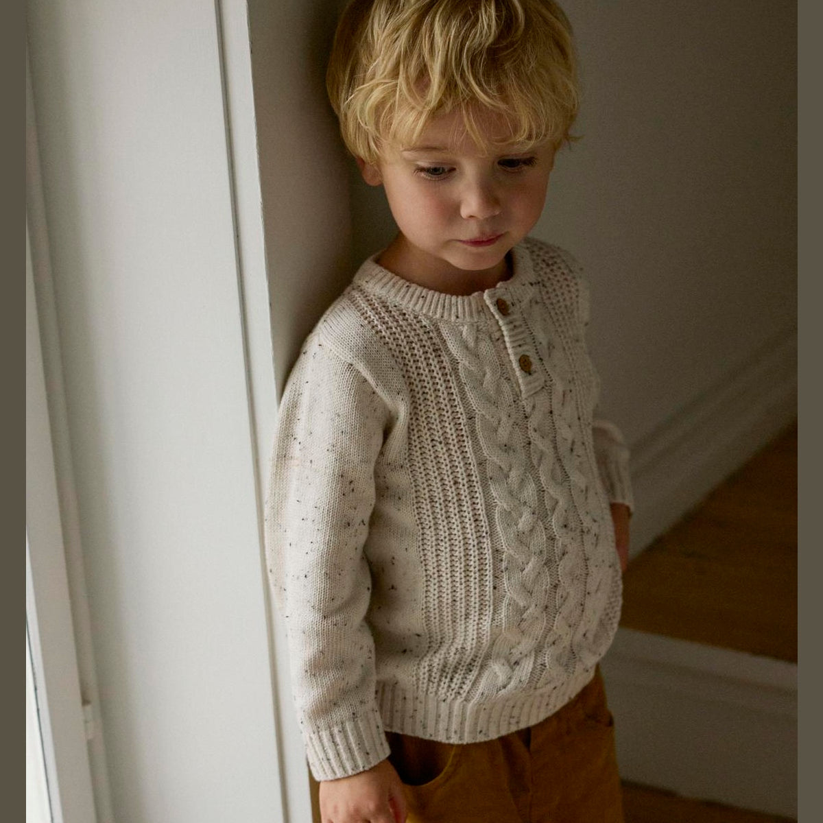 Lil'Atelier - Genser Galto Kai Knit Turtledove