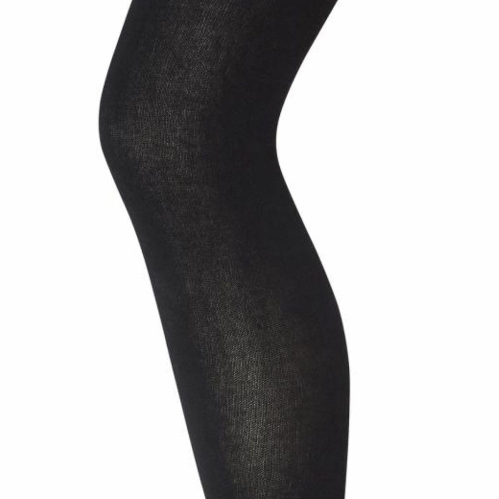 MP - Basic Strømpebukse i Bambus Black
