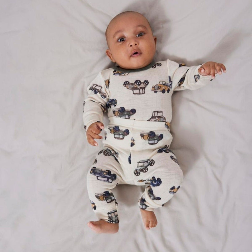 Name It - Longs Ull Baby Wang Cars Snow White AOP