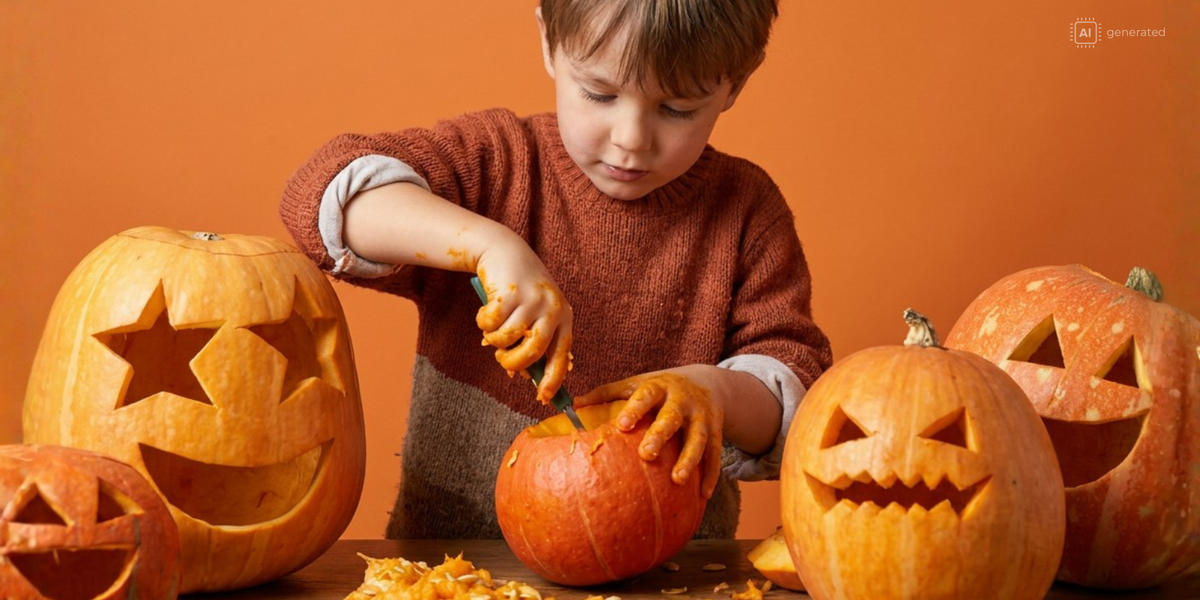 Lag din egen gresskarlykt – morsom Halloween-aktivitet for barn