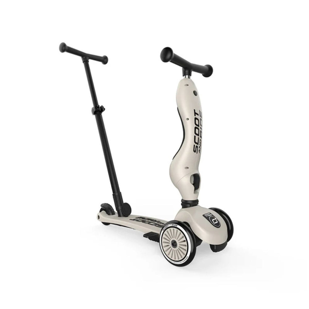 Scoot & Ride - Sparkesykkel Highwaykick 1 Push & Go Ash