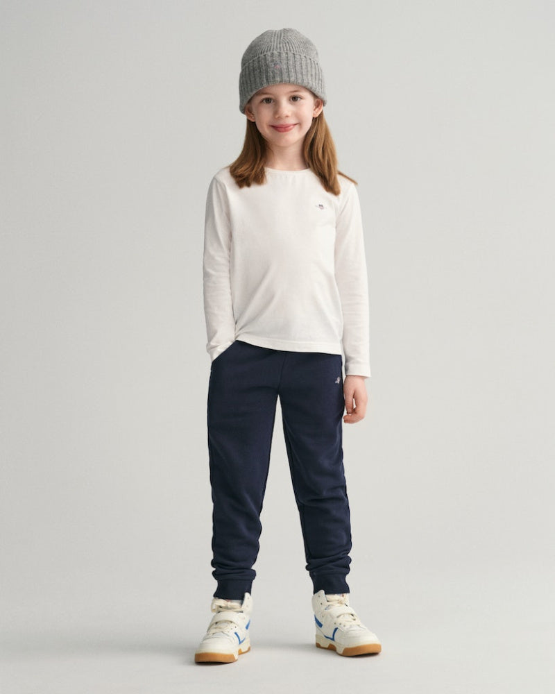 Gant - Joggebukse Shield Evening Blue