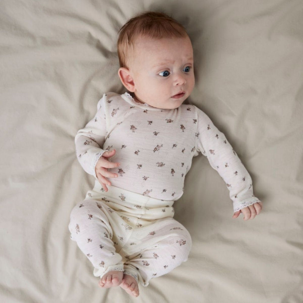 Name It - Longs Ull Baby Wang Small Flower Snow White