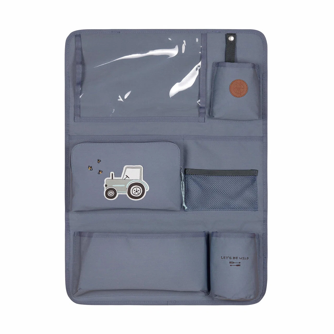 Lässig - Bilsete Organiserer Wrap-to-Go Traktor