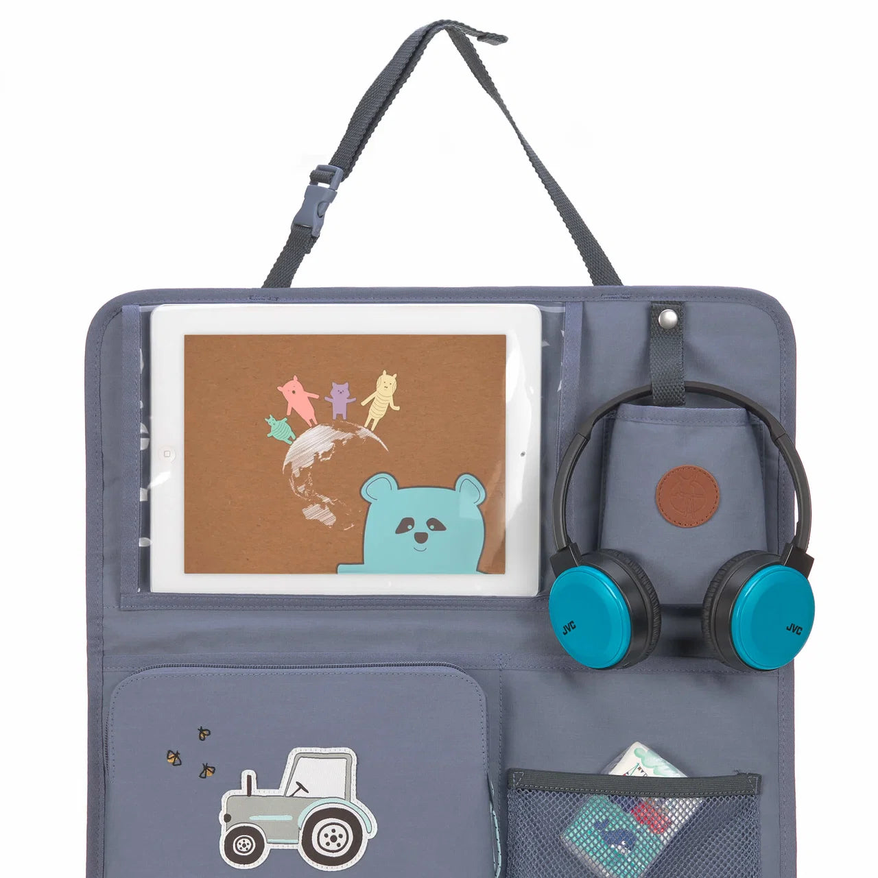 Lässig - Bilsete Organiserer Wrap-to-Go Traktor