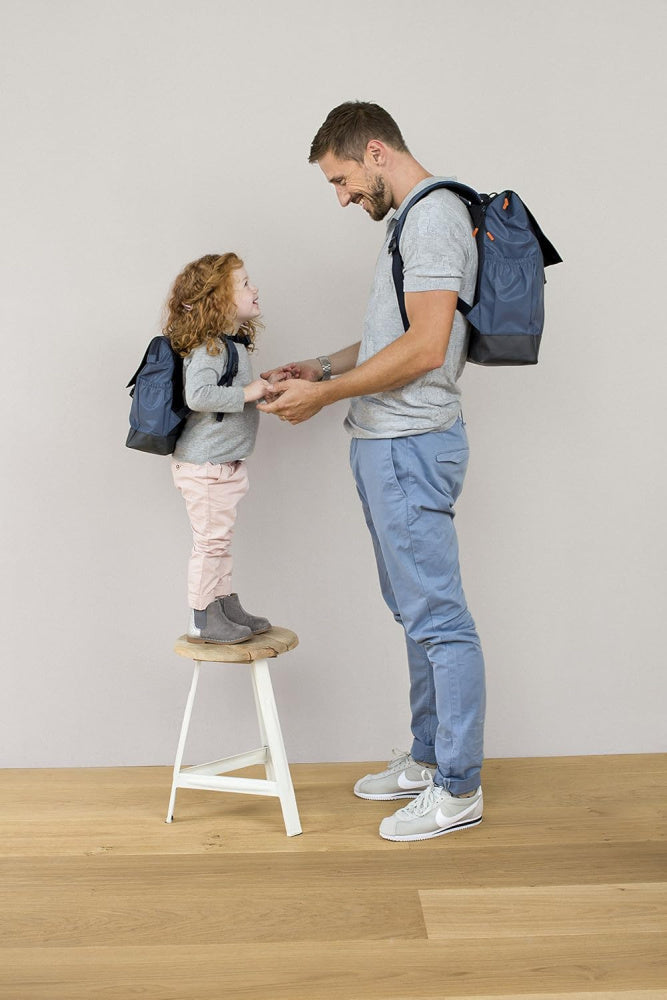 Lässig - Ryggsekk Vintage Small Navy