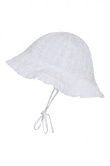 MP - Solhatt UV Flora Bell Hvit