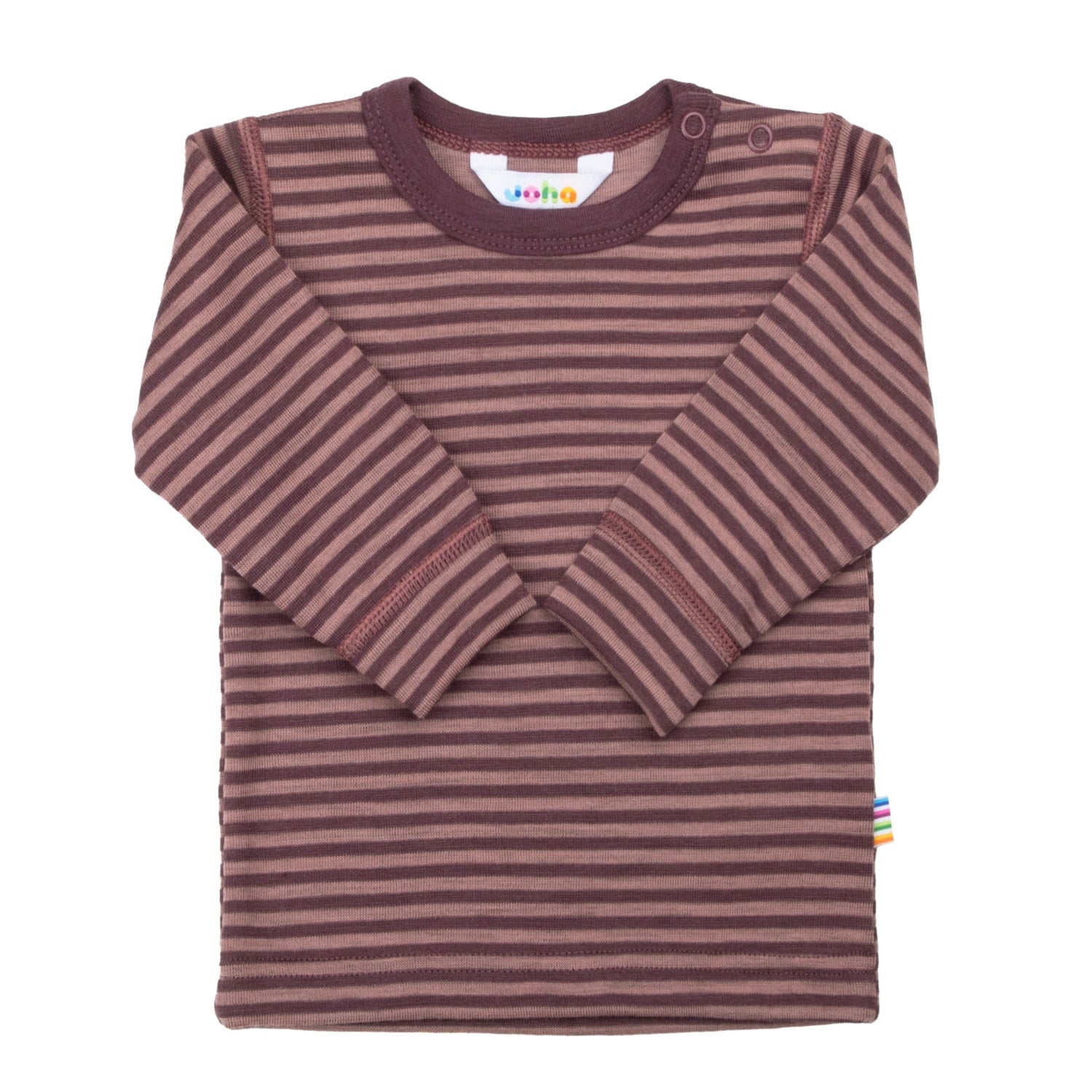 Joha - Trøye i Ull Stripe Rose