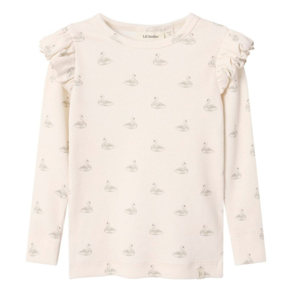 Lil'Atelier - Genser Gavo Pastel Parchment Swan