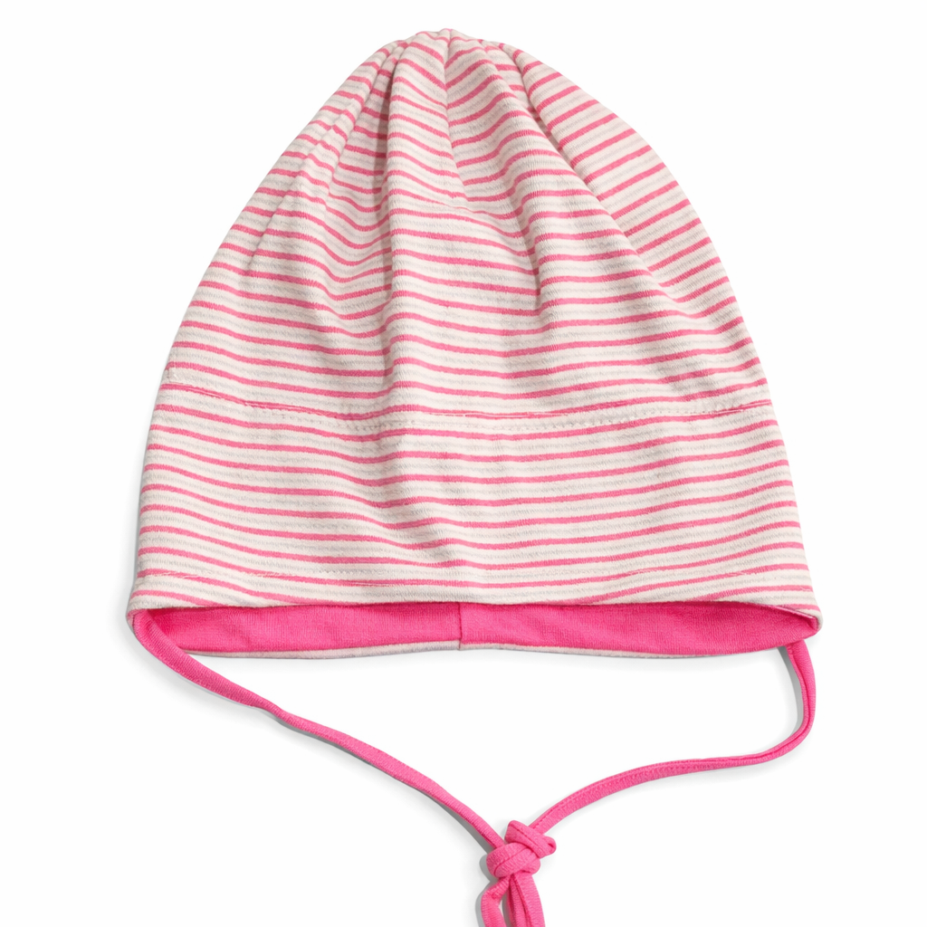 Maximo - Lue med snøring Striper Rosa