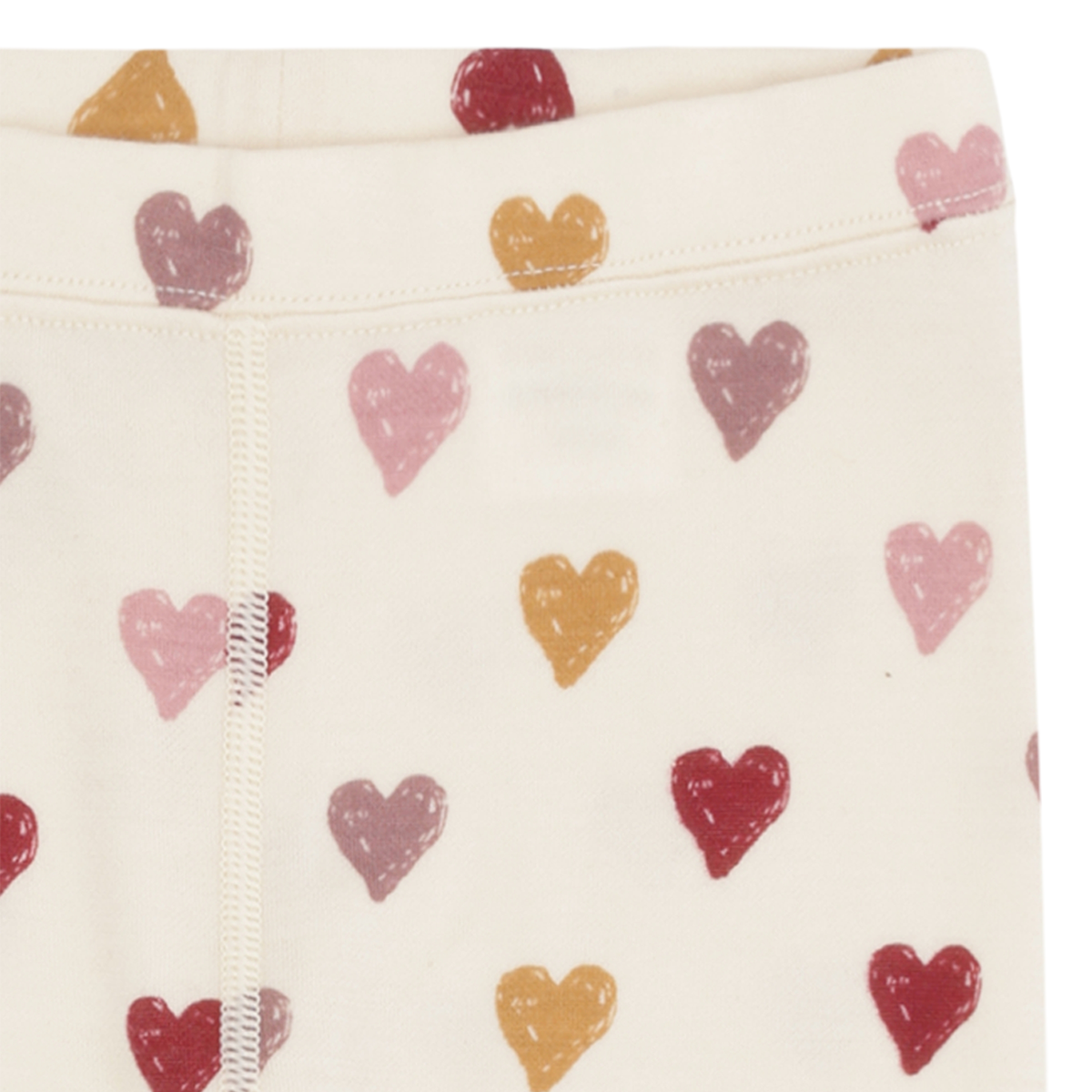 Hust And Claire - Longs Ull og Bambus Laki Heart Off White