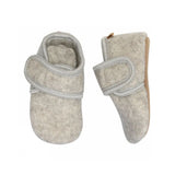 Melton - Ulltøfler Beige Melange