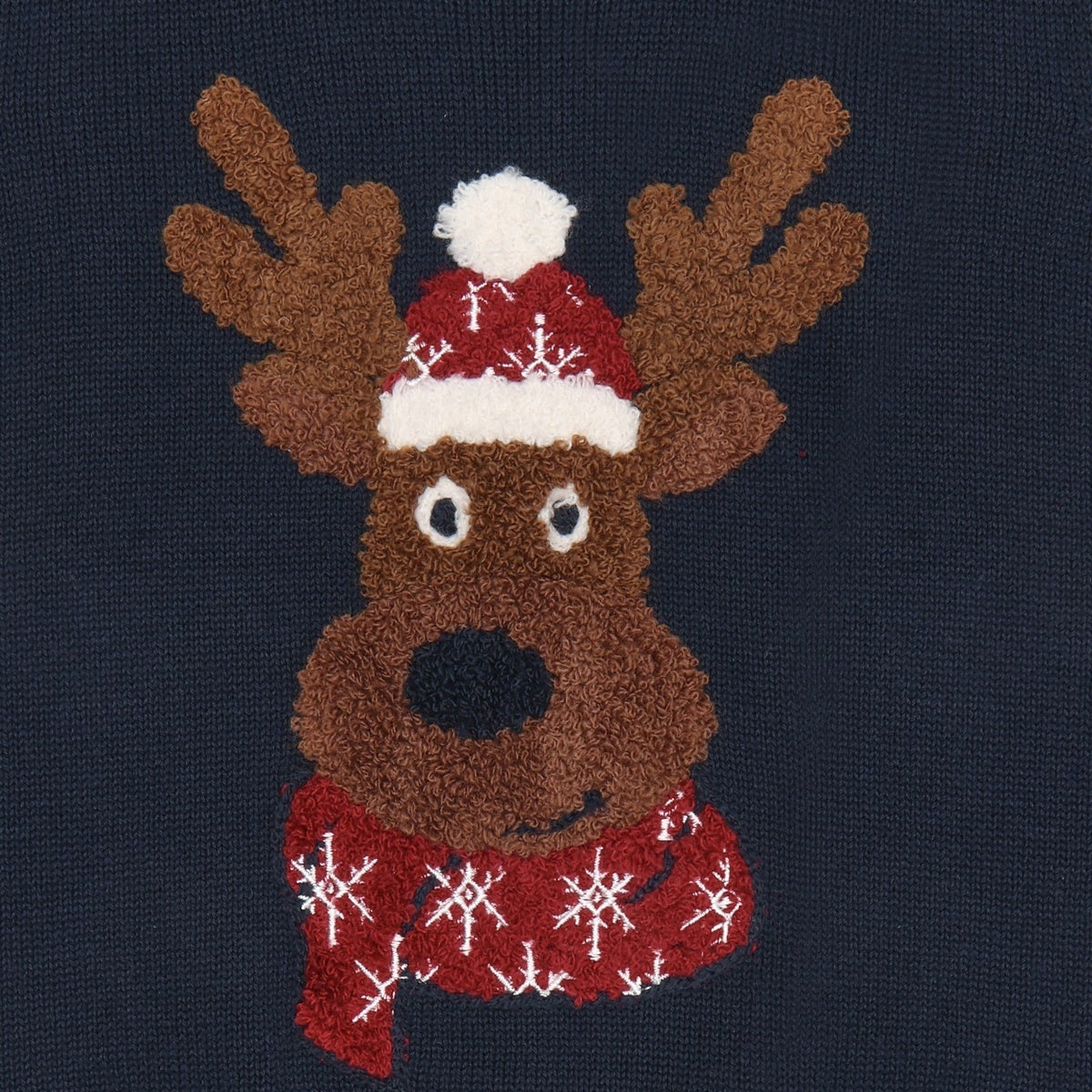 Hust and Claire - Vest Princo Reindeer More Navy