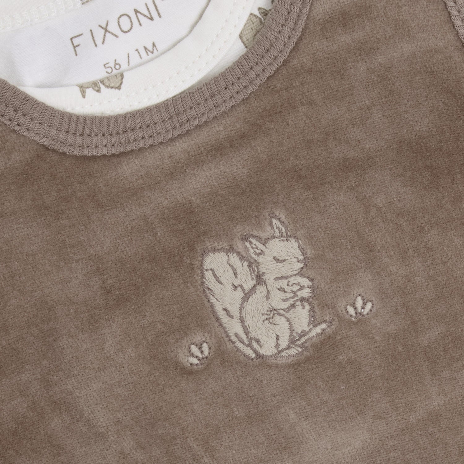 Fixoni - Babysett 2-delt Velour Mountain Trail